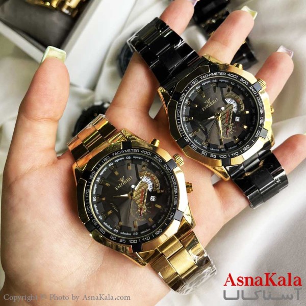 ساعت مچی عقربه ای مردانه اف ان جین ضدآب، دارای روزشمار FNGEEN WATCH MEN کد WTCH1130W