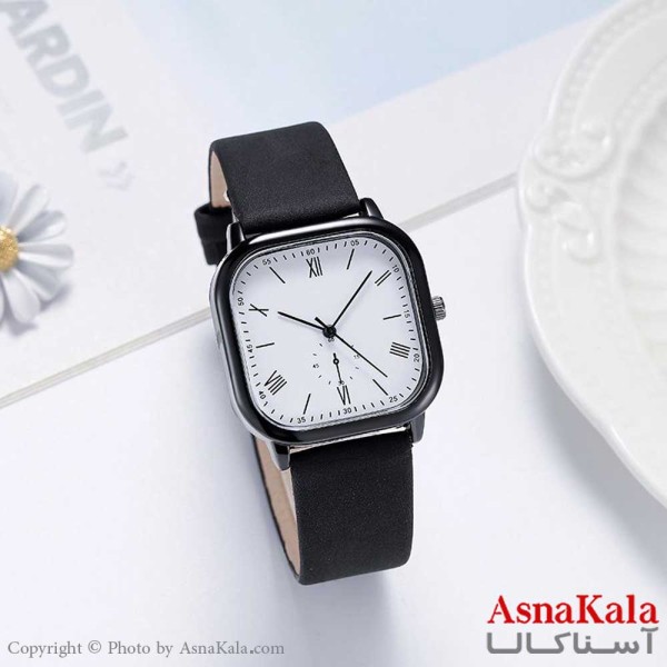 ساعت چرم زنانه جنوا GENEVA LEATHER WATCH WOMEN کد WTCH1143W