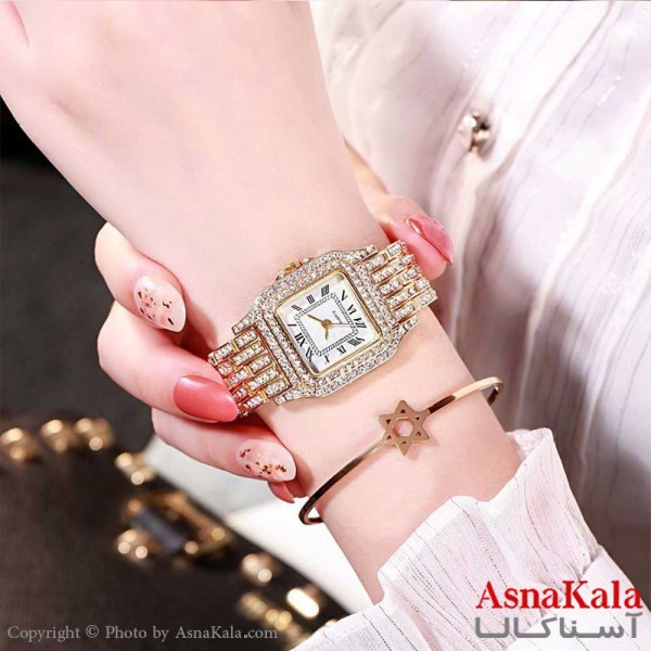 ساعت مچی عقربه ای زنانه کارتیر طرح مجلسی  کد WTCH1164W