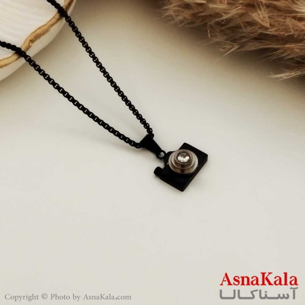 گردنبند دوربین عکاسی اسپورت استیل کد GNB16264W