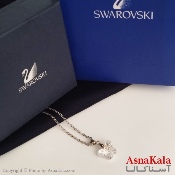 گردنبند سواروسکی اورجینال به همراه کارت گارانتی و جعبه سواروفسکی کد GNB16323W