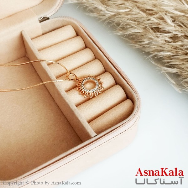 گردنبند ژوپینگ اصل زنانه مدل خورشیدکد GNB16442W