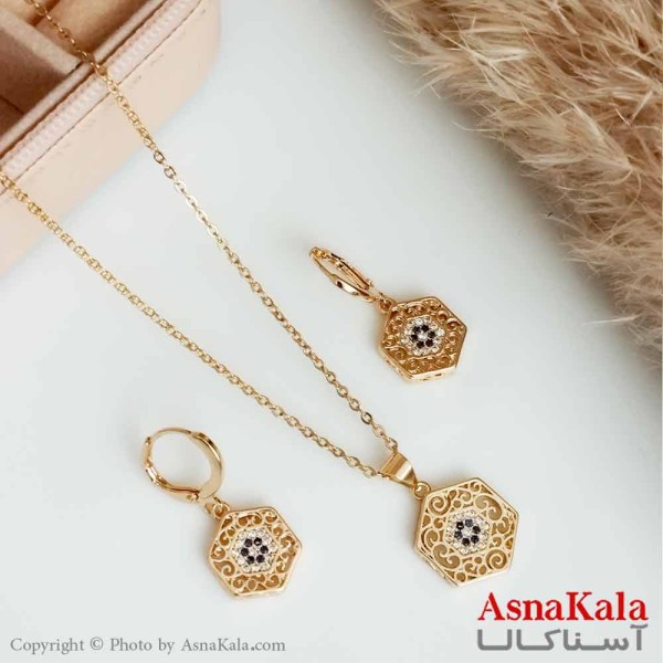 نیمست زد جی زنانه طرح شش ضلعی مینیاتوری کدNIM14144W