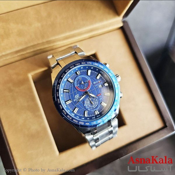 ساعت کاسیو ادی فایس کرنوگراف دارای روزشمار برای آقایان کد WTCH11111W