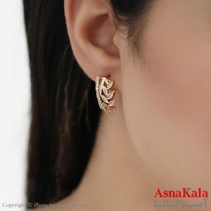 گوشواره آویز ژوپینگ زنانه طلایی کد GSH15463W