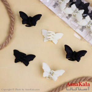 گیره مو زنانه مدل پروانه جنس خارجی کد HAIR13129W