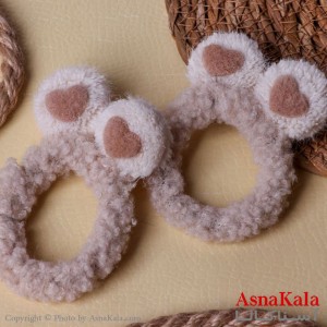 کش مو زنانه مدل قلب جنس خارجی کد HAIR13134W