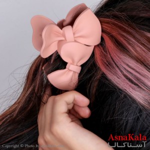 گیره مو زنانه مدل دو پاپیون جنس خارجی کد HAIR13143W