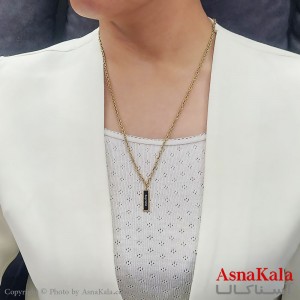 گردنبند ترند استیل طلایی Suprcmo کد GNB16716W