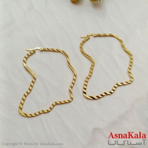 گوشواره زنانه استیل 316 کد GSH15552W