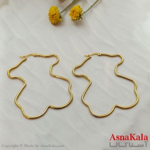 گوشواره زنانه استیل 316  کد GSH15554W