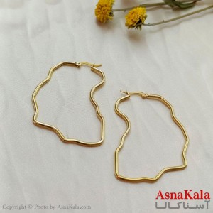 گوشواره زنانه استیل 316 کد GSH15556W