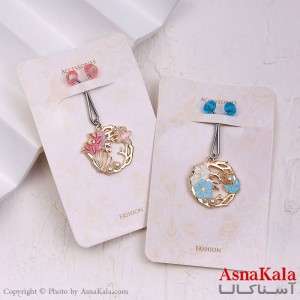 گیره روسری مدل مجلسی طرحدار کد HAIR13184W