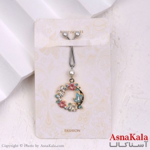 گیره روسری مدل حلقه شکوفه کد HAIR13185W