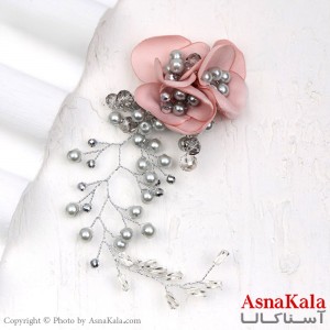 ریسه مو مدل مجلسی گل کد HAIR13198W