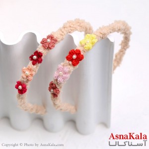 تل مو مدل گلی خارجی کد HAIR13208W