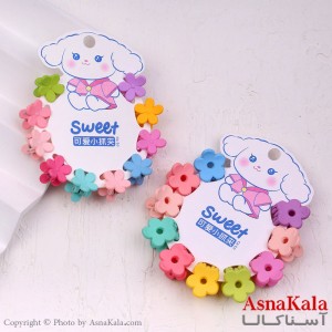 گیره مو زنانه کوچک جنس خارجی 10عددی مدل گل فانتزی کد HAIR13279W