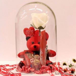 باکس ولنتاین خرسی کد HAIR13289W