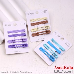 پنس و گیره انبری موهلالی مجموعه 10عددی کد HAIR13417W