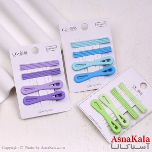 پنس و گیره انبری مو پاپیون مجموعه 10عددی  کد HAIR13427W