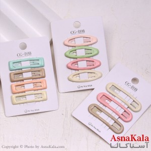 گیره مو تق تقی کارتی لاکی ژرنالی کد HAIR13727W