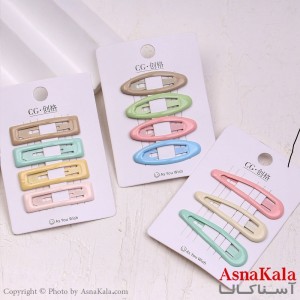 گیره مو تق تقی کارتی لاکی ژرنالی کد HAIR13728W