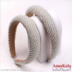 تل مو زنانه مجلسی نگینی کد HAIR13739W