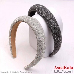 تل مو زنانه مجلسی نگین ریز کد HAIR13740W