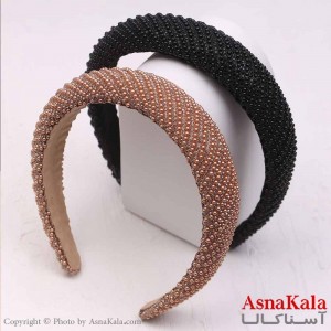 تل مو زنانه مجلسی مرواریدی کد HAIR13743W