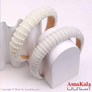 تل مو زنانه مجلسی مدل مروارید کد HAIR13755W