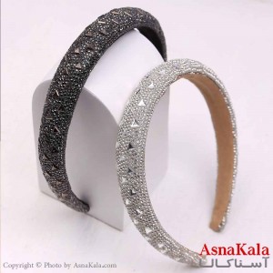 تل مو زنانه مجلسی مدل آینه ای درخشان کد HAIR13757W