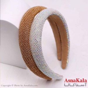 تل مو زنانه مجلسی مدل نگین باران  کد HAIR13759W