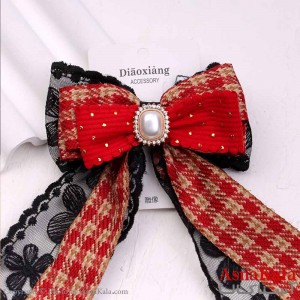 گیره مو زنانه مدل پاپیون فرانسوی جنس خارجی کد HAIR13779W