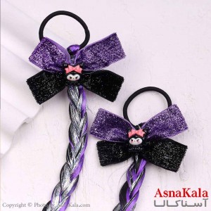 کش مو اکستشن دخترونه رنگی مدل گیسبافت کرومی کد HAIR13821W