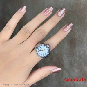 انگشتر زنانه ساعتی  مدل  عددی کد ANG19586W