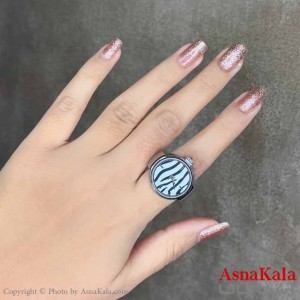 انگشتر زنانه ساعتی  مدل  راه راه کد ANG19587W