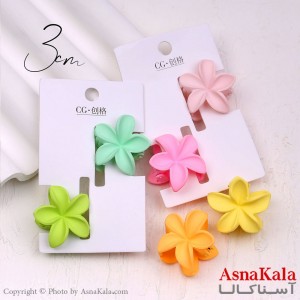 مینی کلیپس پینترستی مدل پلومریا مات کد HAIR13897W