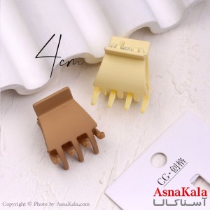 مینی کلیپس پینترستی مدل چنگکی رنگ نود کد HAIR13899W