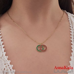 گردنبند مینیمال دخترانه استیل316 مدل گوچی کد GNB16859W