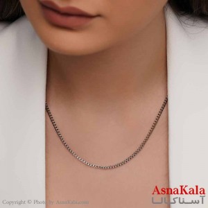 زنجیر مینیمال دخترانه استیل316 مدل ونیزی کد GNB16883W
