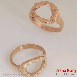 انگشتر زنانه طلاروس  مدل رکاب کد ANG19656W