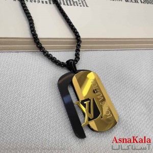 گردنبند مردانه استیل مدل لویی ویتون کد GNB16898W