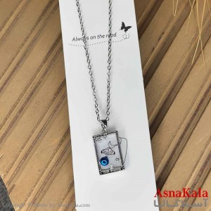 گردنبند دخترانه استیل316 مدل  سیاره کد GNB161017W