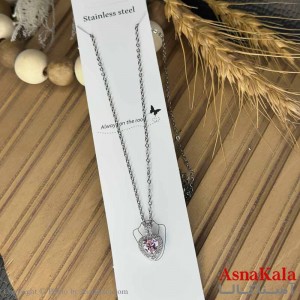 گردنبند دخترانه استیل316 مدل قلب کد GNB161027W