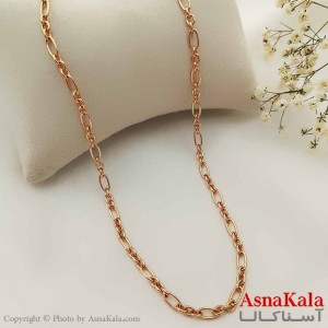 گردنبند ژوپینگ مینیمال دخترانه مدل زنجیری کد GNB161034W