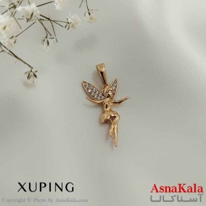 آویز دخترانه ژوپینگ مدل فرشته بالدار طلایی کد GNB161072W