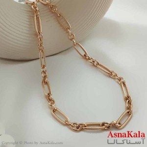 گردنبند ژوپینگ مینیمال دخترانه مدل زنجیری کد GNB161049W