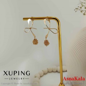 گوشواره آویزی زنانه مدل پاپیون ژوپینگ کد GSH15713W