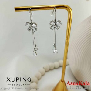 گوشواره آویزی زنانه مدل پروانه جواهری ژوپینگ کد GSH15722W