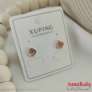 گوشواره میخی زنانه مدل مینیمال  ژوپینگ کد GSH15781W